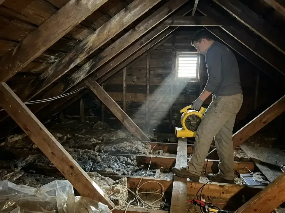 attic-water-damage-drying-proc-007 — frequently asked questions, Emergency Water Extraction & 24/7 Flood Response in Elk Riv…